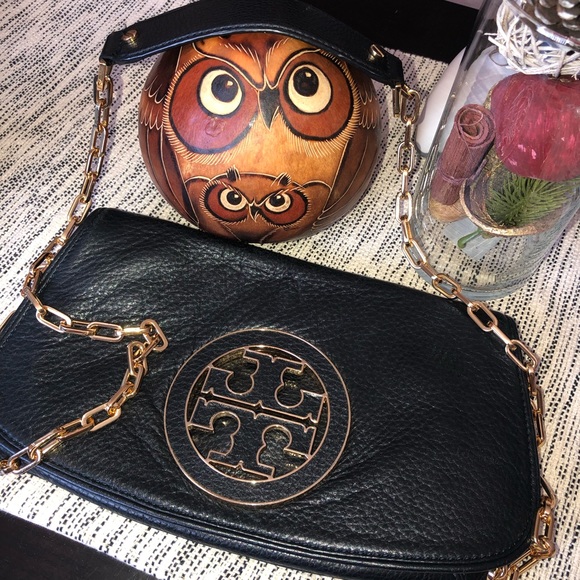 Tory Burch Amanda Logo Crossbody/Clutch - Picture 5 of 6